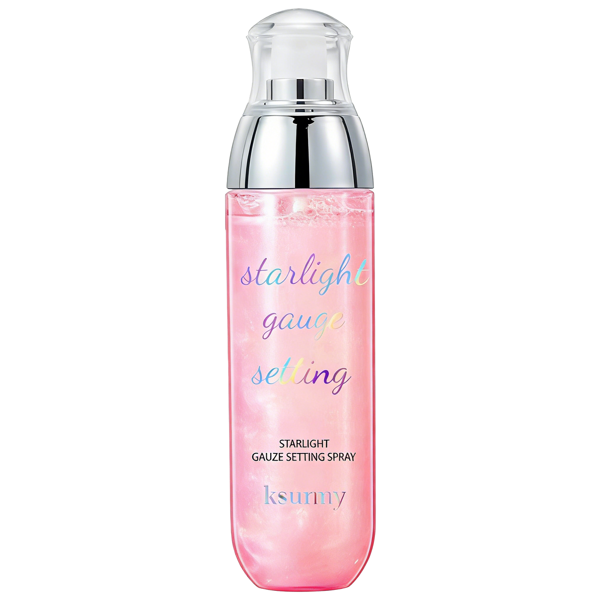 KSUNNY Starlight Gauze Setting Spray - Long-Lasting Hydrating Mist & Shimmer Glow